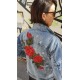 CAZADORA FLORES